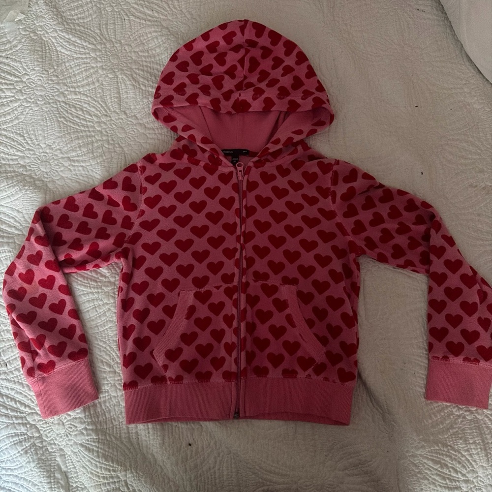 Vintage gap kids heart hoodie Jennifer check